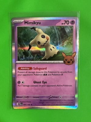 Mimikyu - 097/193 - Rare (Trick or Trade BOOster 2023) NM, English