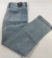 SIMPLY VERA, VERA WANG STRIAGHT-LEG DISTRESSED JEANS SIZE 12