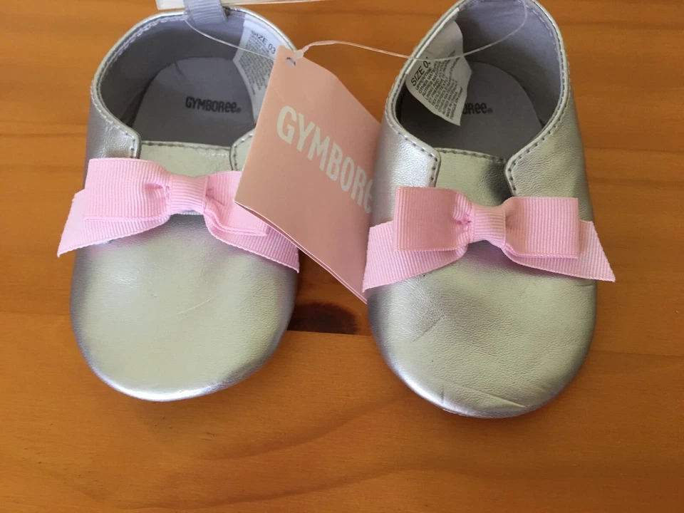 NUEVO CON ETIQUETAS Gymboree Hoot & Hop Arco Cuna Zapatos Vestido Bebé Niña Infante 2 Foto 2 de 4