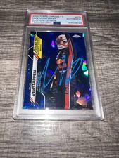 Max Verstappen Signed 2020 Topps Chrome Sapphire F1 Card #171 Rookie PSA/DNA