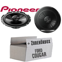 Pioneer Lautsprecher FüR Ford Cougar Front Heck Boxen 16Cm 2-Wege Koax Auto Set