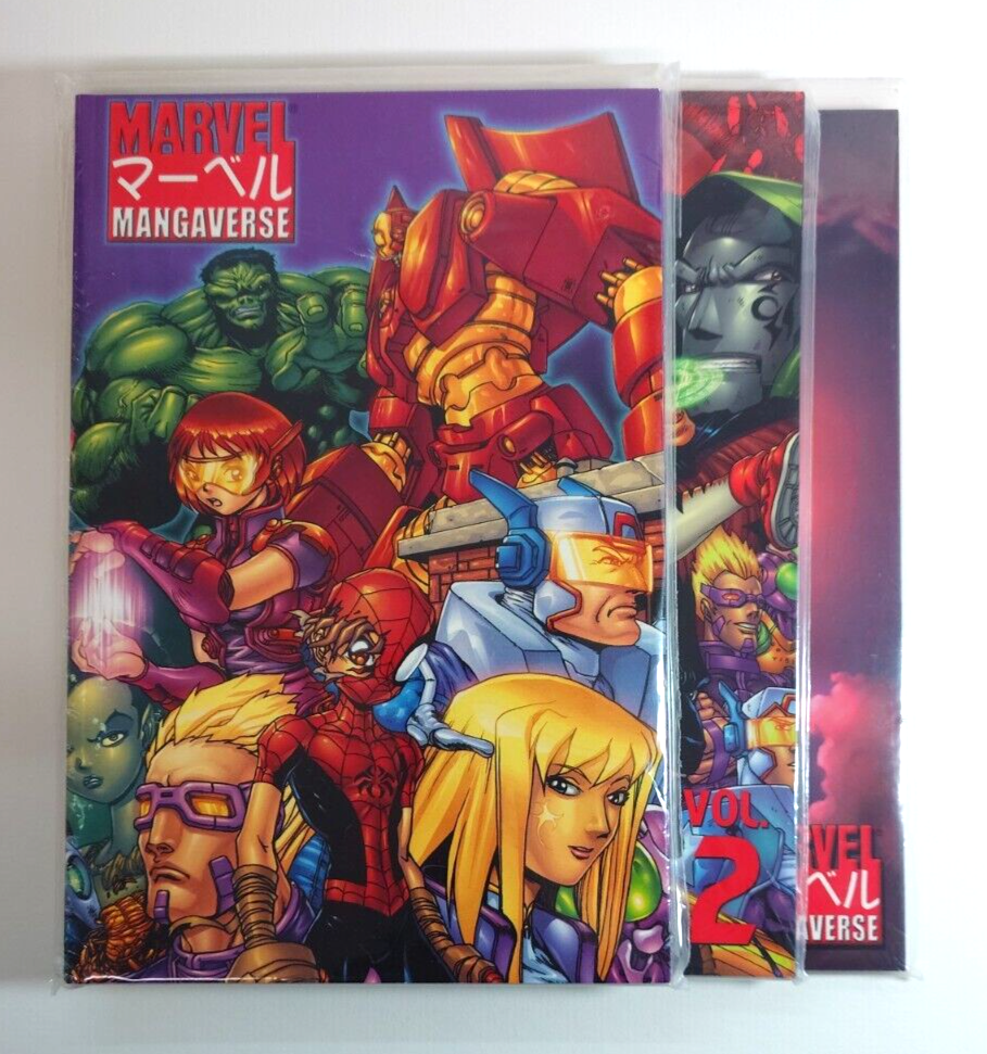 Marvel Mangaverse Vol 1 - 2 and 3 - TPB Marvel Comics