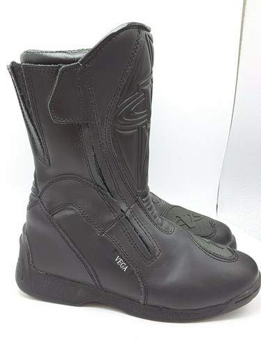 VEGA WOMENS SIZE 7 BLACK LEATHER DOUBLE 