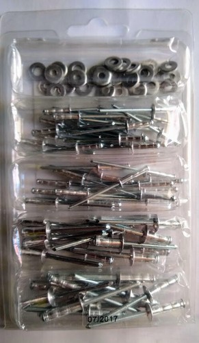 Heavy Duty Spring Loaded Rivet Tool & Multi Grip POP Rivet Set - 第 7/7 張圖片