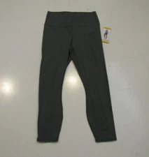 Active Life Womens Maritime Pine Latice Lace Up Exercise Pants NWT Medium 