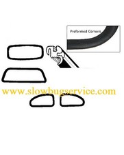 KIT GUARNIZIONI VETRI DELUXE VW MAGGIOLONE 1303 BEETLE