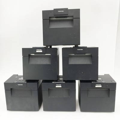 6 x Toshiba TEC DB-EA4D 2ST Thermodirektdrucker, doppelseitiger Etikettendrucker - Ersatzteile