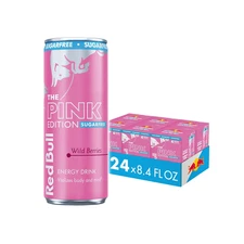 Pink Edition Sugar-Free Energy Drink, Wild Berries