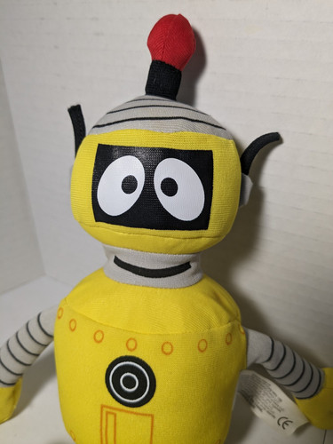 Yo Gabba Gabba Plex 2008 Spin Master Plush Stuffed Toy Collectible 8" - Picture 3 of 4