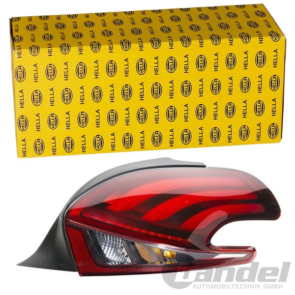 Hella Led RÜCkleuchte Rechts Passend FüR Peugeot 208 | 2SK 354 834-021-image