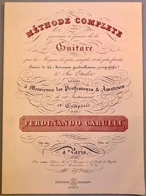 Fernando Carulli - Methode Complete Pour Guitar