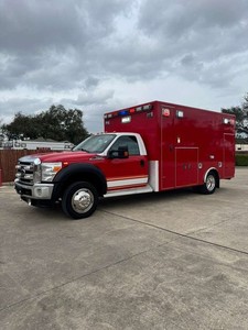 2012 Ford F-450 4X4 Diesel 6.7L Type I Ambulance UNIT 1611 W/EQUIPMENT