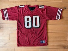 Vintage 1996 Reebok Jerry Rice #80 San Francisco 49ers Reversible Jersey Mens 48