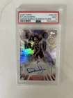 Topps 2025-26 Dylan Harper Spurs Havoc Marks Rainbow Foilboard RC Auto PSA 9