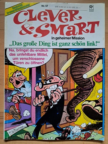 Clever & Smart Nr.57 von 1982 - Z1-2 ORIGINAL ERSTAUFLAGE COMIC-ALBUM Condor