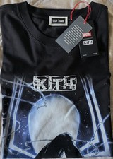 Kith X Marvel Spider-Man Symbiote Vintage Black Tee Size XL Short Sleeve