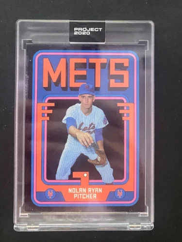 2020 Topps Project 2020 #126 Nolan Ryan New York Mets by GROTESK w/box