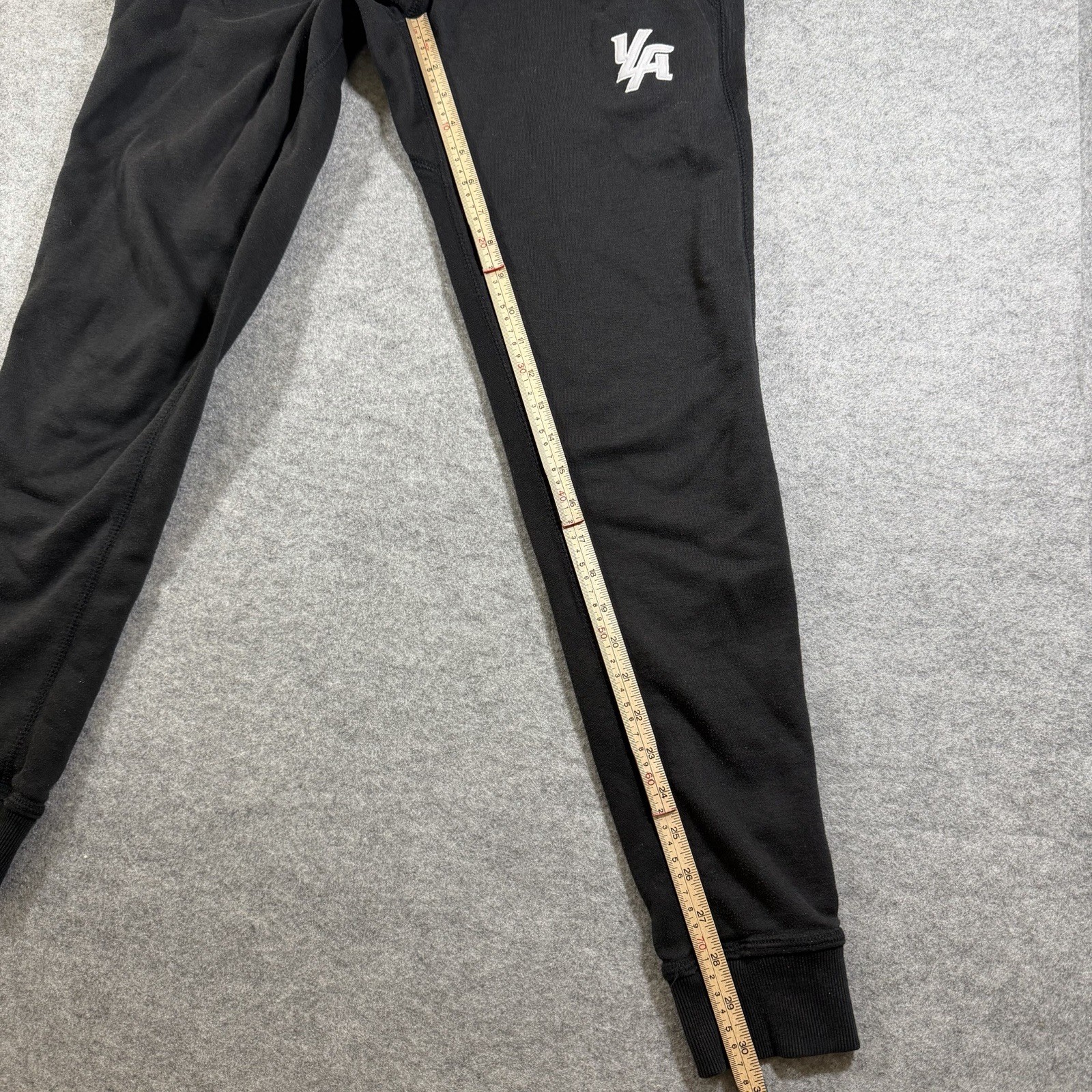 YoungLA Joggers Mens L Black Fleece Sweatpants Tapered Drawstring Streetwear thumbnail 5
