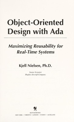 The Object-Oriented Design with ADA Kjell, Electronic Publishing