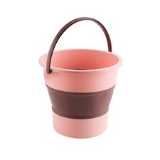 Seau Pliable, Seau en Plastique Pliable, Seau à Pied TéLescopique Portable,6316