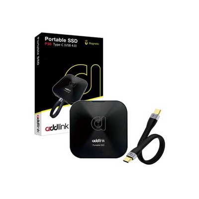 Addlink P30 2TB External SSD USB4 4000MB/s Type C Compatible thunderbolt 4, T...