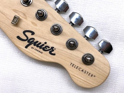 Genuine Fender Squier TELE NECK w/ TUNING KEYS Maple