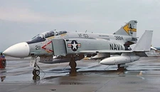McDonnell Douglas F-4J VF-103 Sluggers USS Saratoga Navy MahoganyModelScale 1/48