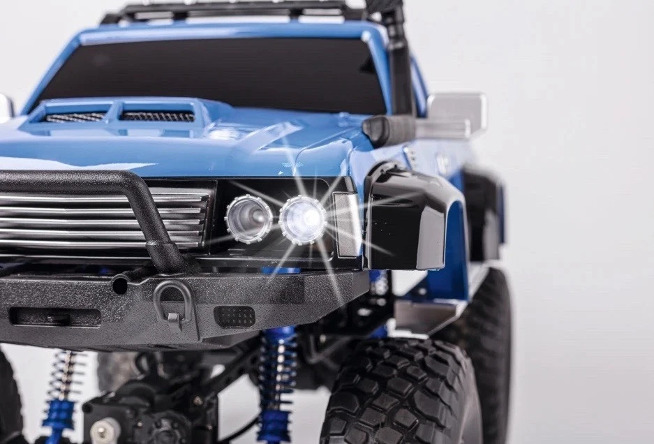 Carson 1:8 Pickup Crawler 2,4Ghz 100% RTR blau, LED Licht - Bild 4 von 4