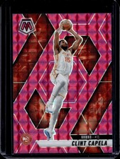 2024-25 Panini Mosaic Clint Capela Pink Mosaic #/175 Hawks