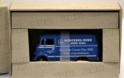 BUB Bubmobile 1:87 MB L 319 Kasten 'Service-Schule' European Carrier Day 2005