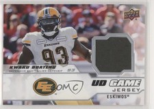 2020 Upper Deck CFL UD Game Jersey Kwaku Boateng #GJ-KB l5j
