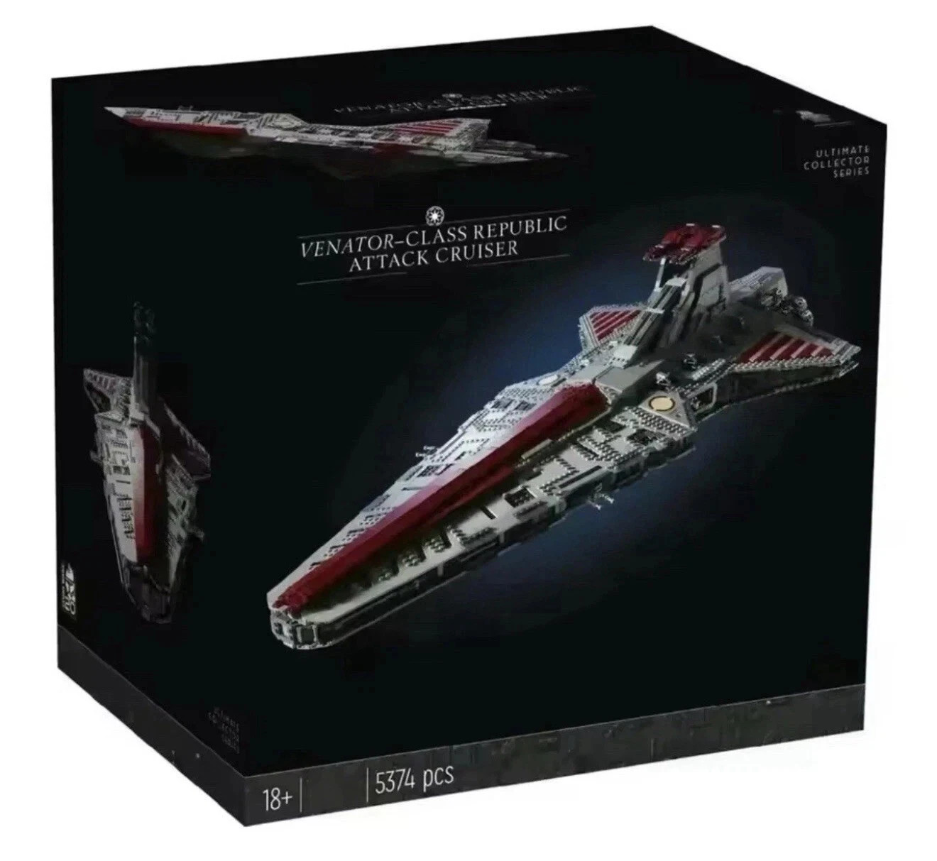 Star Wars UCS Venator Ship 75367 with 5374 Generic Bricks Sealed Replica Model
