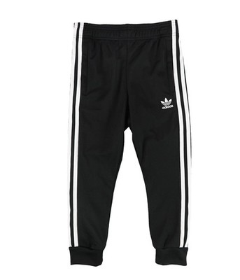 NEW adidas Superstar SST Track Jogger Pants Sz L Jogger Black GN8453 Boys Youth