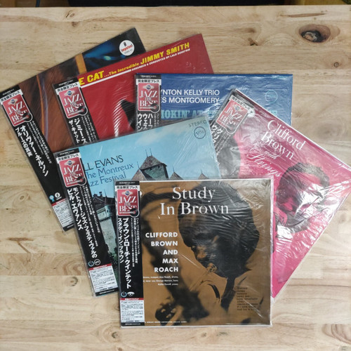 Lot 6 Vinyl record LP 100 classic 2004 Bill Evans Clifford Brown Jimmy Smith F/S