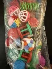 Lot Of Variety Cat Toys Springs Balls Mouse