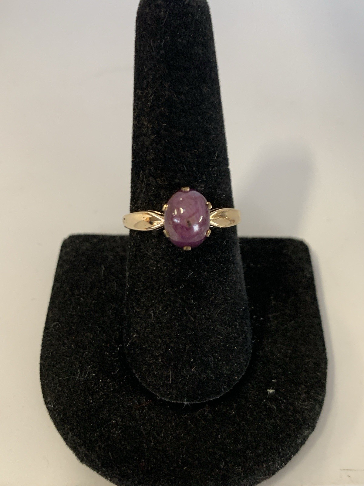 10k star ruby ring - India - READ DESCRIPTION - image 1