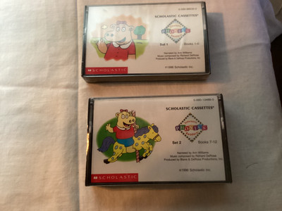 Scholastic Phonics Readers Audio Cassette Tapes Set 1 & 2 Learning Educational 