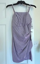Juniors/Teen Party Dress, NWT, Lavender sparkle, Size 7, Homecoming, Prom