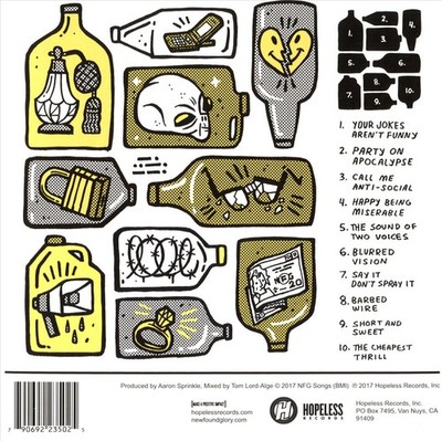 NEW FOUND GLORY MAKES ME SICK NEW CD