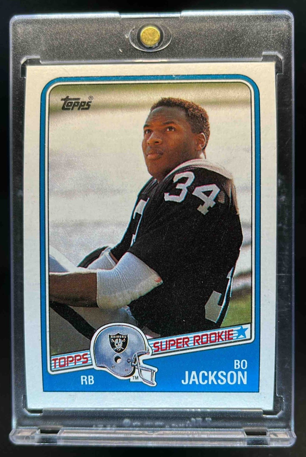 1988 Topps Bo Jackson Rookie RC #327 Raiders