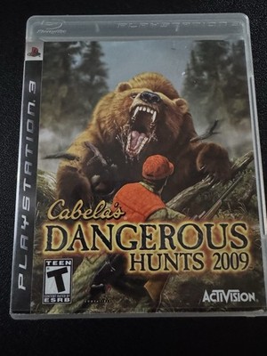 Cabela's Dangerous Hunts 2009 Sony PlayStation 3 Complete with Manual - Tested