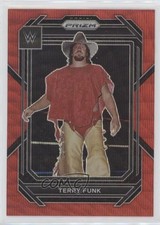 2023 Panini Prizm WWE Ruby Wave Prizm Terry Funk #114 5ya