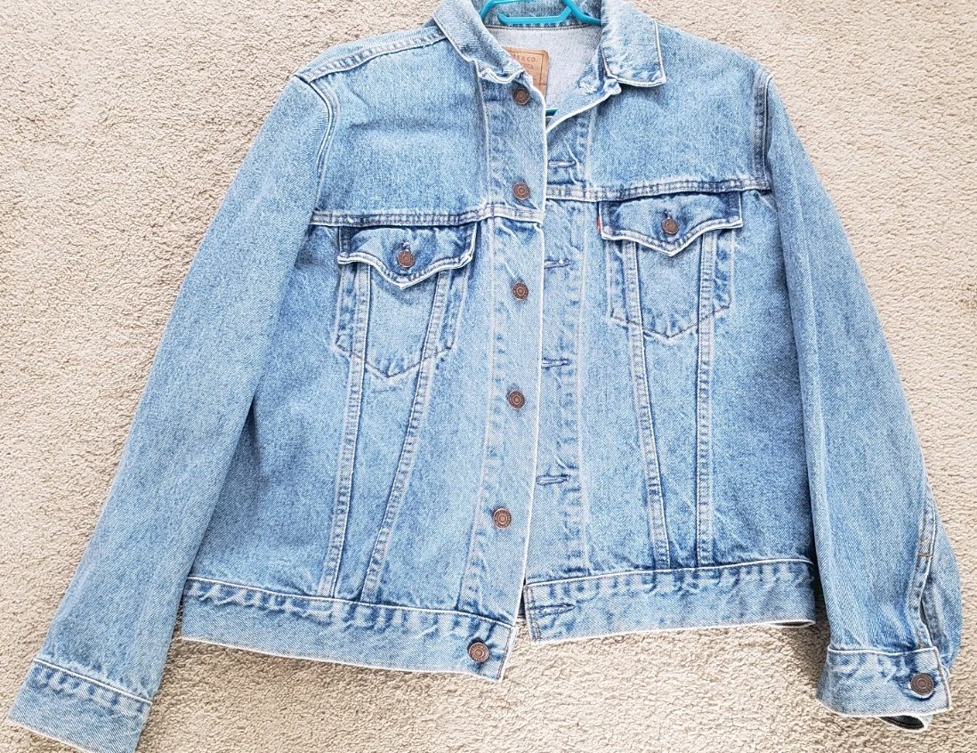 Vintage Levi's Jacket Mens Size 42 Blue Type 3 75505-0212 Denim