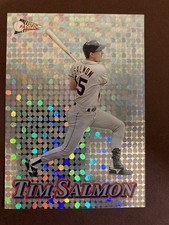 1994 Pacific Silver Prisms Circular #12 Tim Salmon