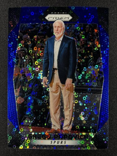Gregg Popovich [Fast Break] #300 2017 Panini Prizm card