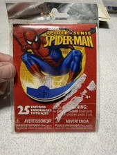 Set of Spiderman Villians 25 Different Temporary Tattoos-Brand New Savvi