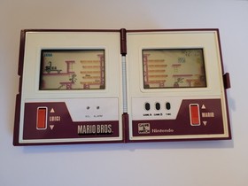 NINTENDO GAME AND WATCH MW-56 Multi-Screen MARIO BROS 1983 WORKING w/Batteries