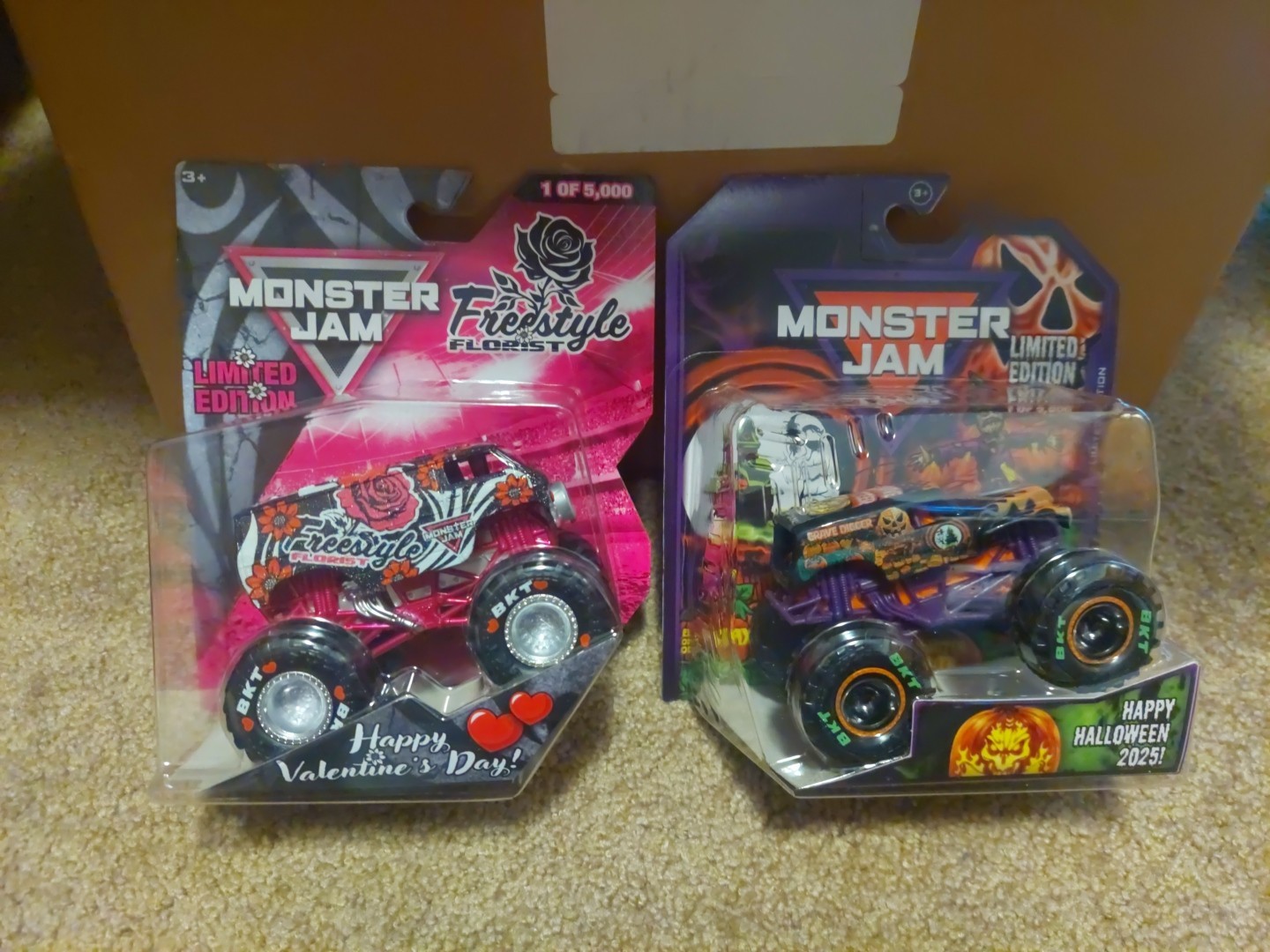 Monster Jam Limited Edition Lot Of 2