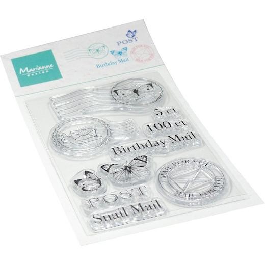 Marianne Design Clear Stamps - Postmarks CS1196