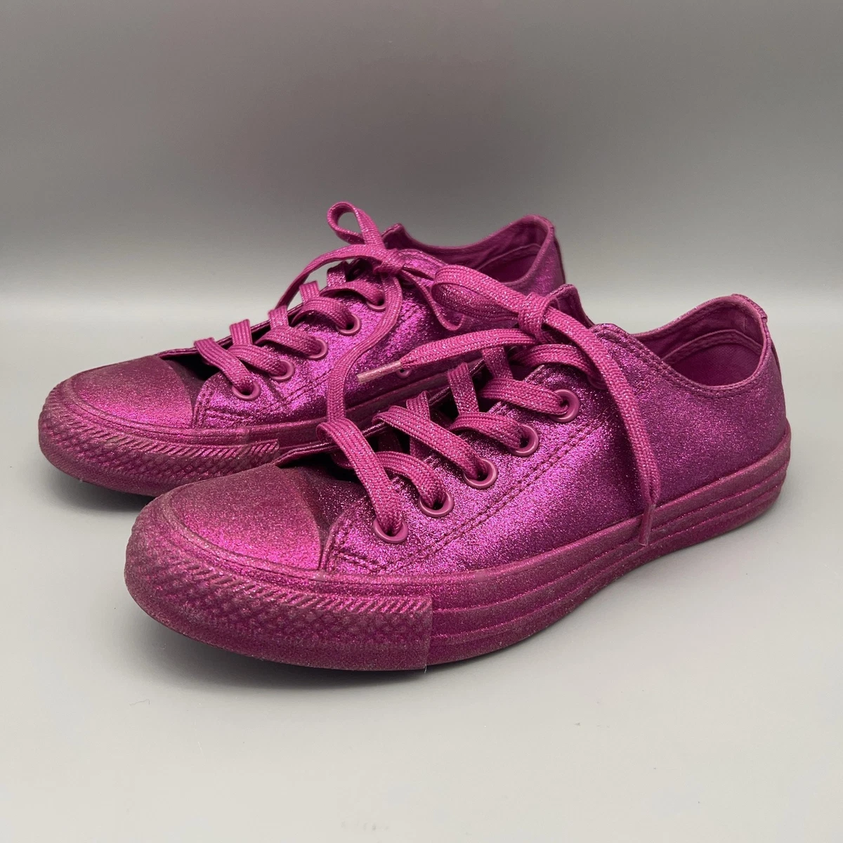Converse Glitter Pink Sneakers for Women for sale | eBay